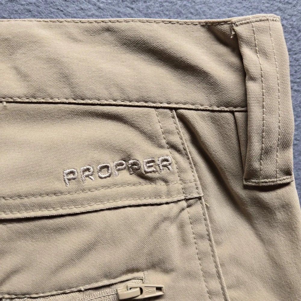 Propper STL II Tactical Pants 36x32 Khaki NWT Stretch Nylon‎ Discontinued F52551